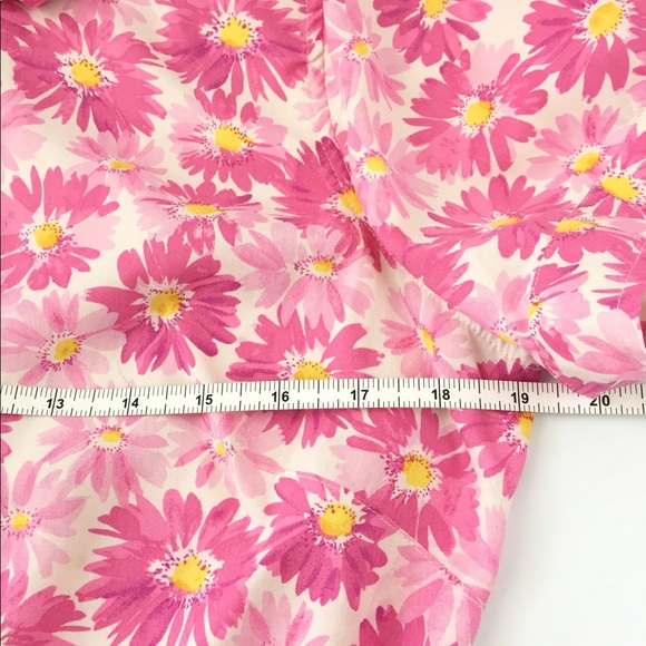 Liz Claiborne flowers top size M used - Picture 3 of 4